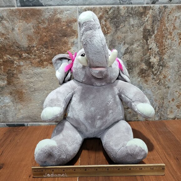 Build A Bear Workshop Elephant Plush Stuff Animal - Picture 10 of 12